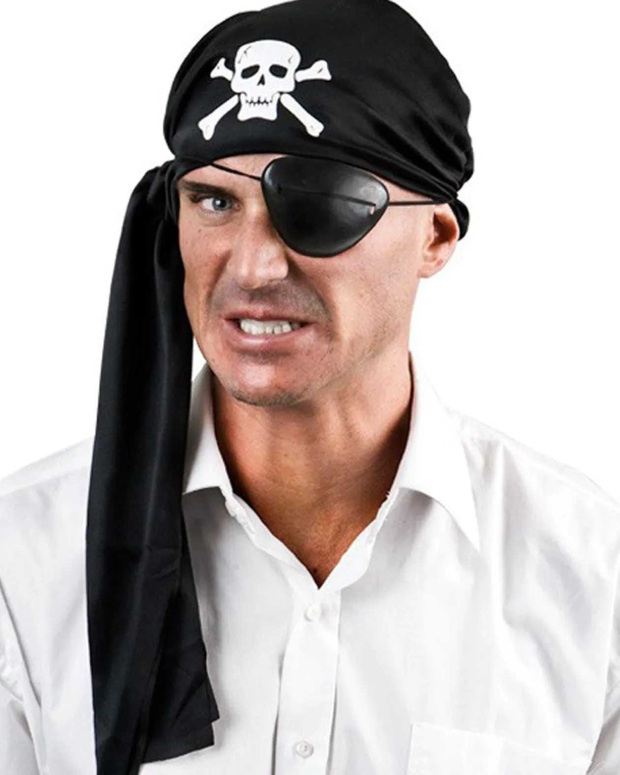 Tomfoolery Pirate Bandana And Eye Patch Kit Discount