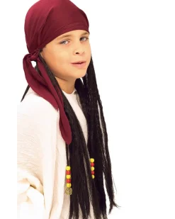Rubies Pirate Dreadlocks With Bandana Wig Online