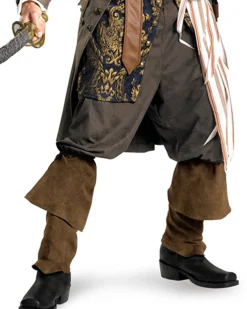 Disguise Pirates Of The Caribbean Captain Jack Sparrow Theatrical Quality Mens Costume Sale