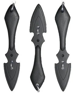 Amscan AU Plastic Ninja Throwing Knives Prop Fashion