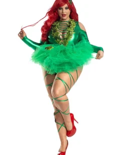 Party King Poisonous Babe Womens Plus Size Costume Sale