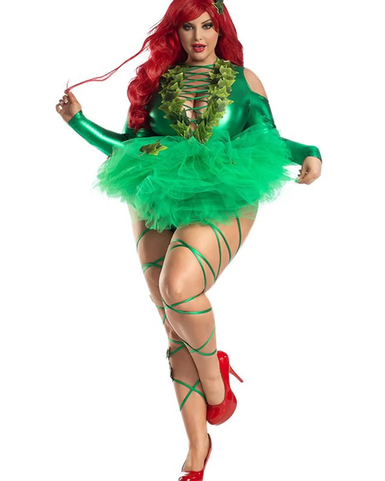 Party King Poisonous Babe Womens Plus Size Costume Sale