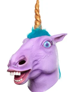 Ghoulish Productions Pony Purple Unicorn Deluxe Mask Outlet