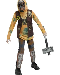 Fun World Post Apocalyptic Warrior Boys Costume Clearance