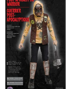 Fun World Post Apocalyptic Warrior Boys Costume Clearance