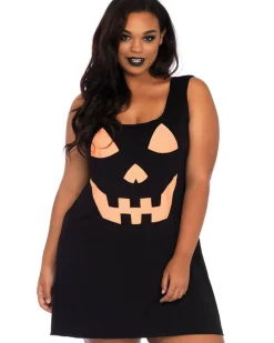 Leg Avenue Pumpkin Jersey Womens Plus Size Costume Shop
