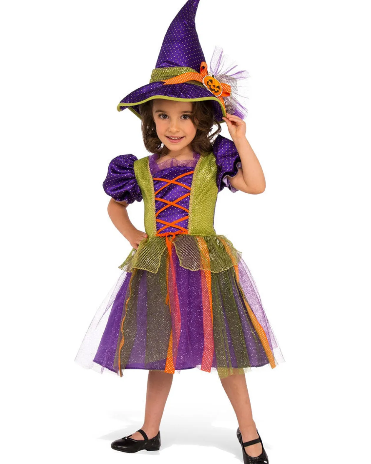 Rubies Pumpkin Witch Girls Costume Clearance