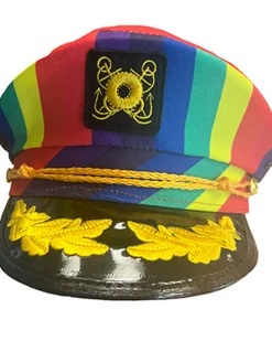 Sweidas Rainbow Pride Sailor Hat Cheap