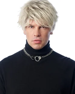 Costume Culture by Franco Rap Rocker Blonde Wig Best