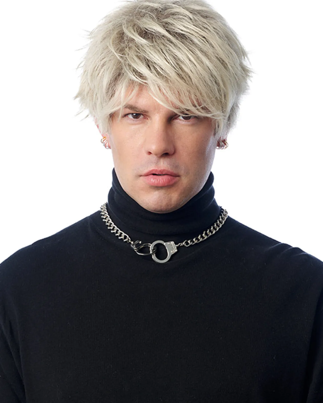 Costume Culture by Franco Rap Rocker Blonde Wig Best