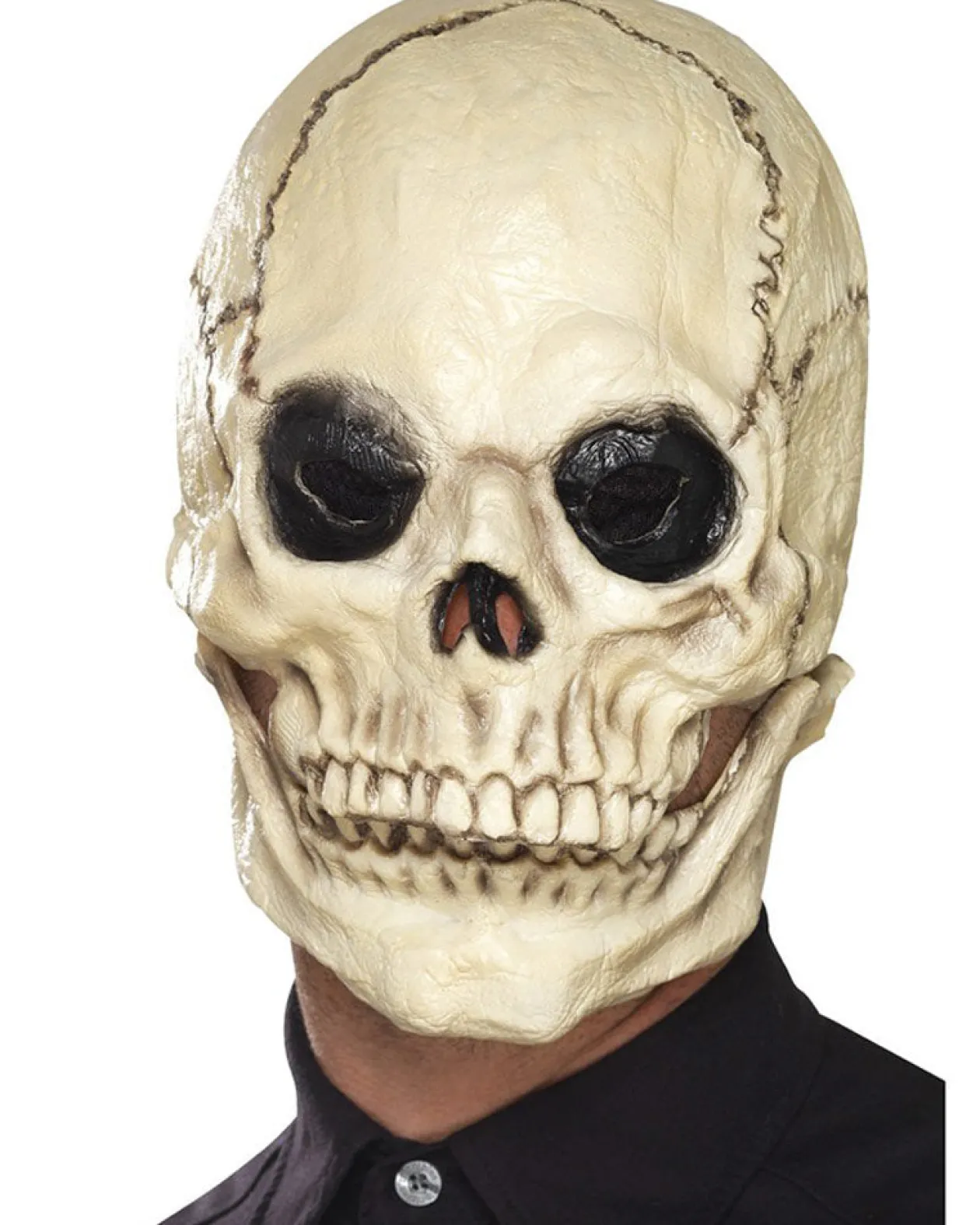Smiffys Realistic Skull Mask With Moving Jaw Fashion