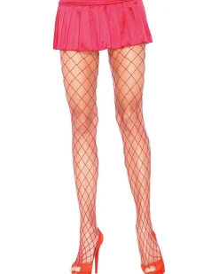 Leg Avenue Red Diamond Fence Net Stockings Online