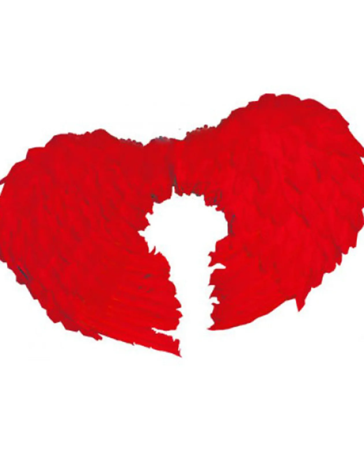 Sweidas Red Feather Small Angel Wings Flash Sale