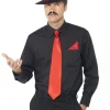 Smiffys Red Instant Gangster Hat Tie And Hankerchief Kit Outlet