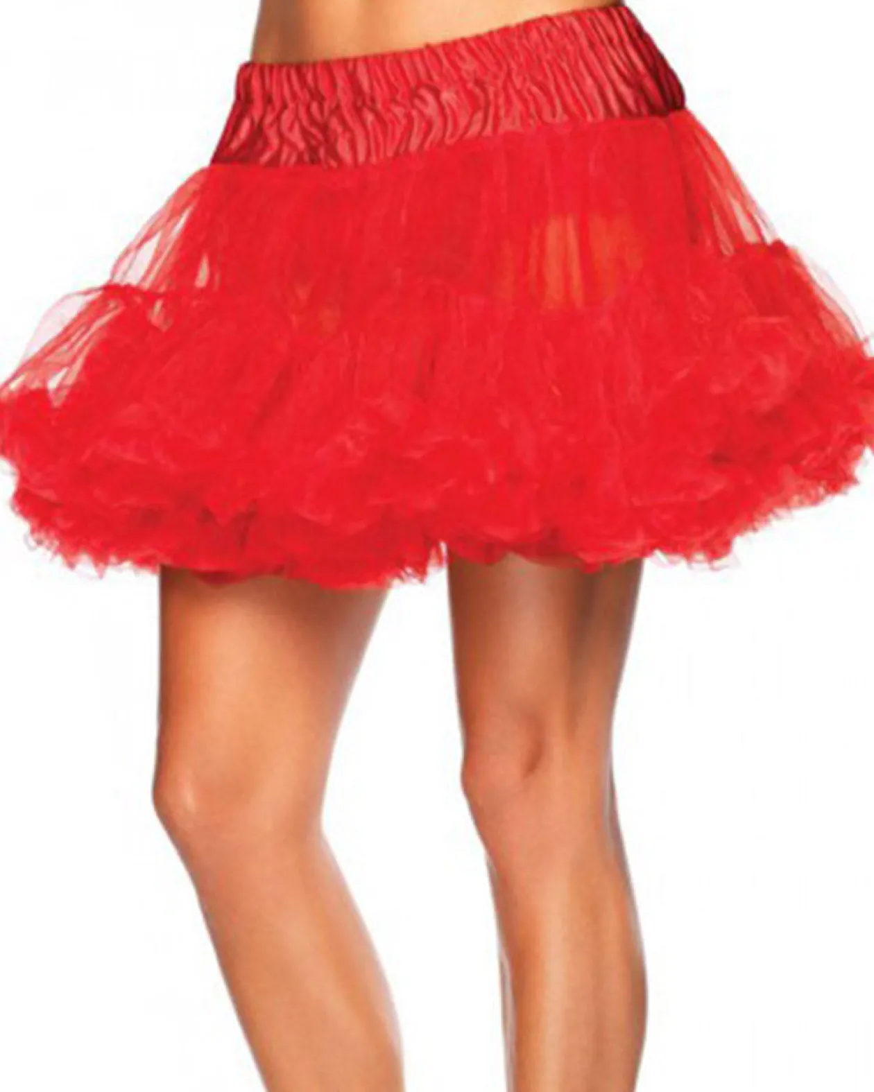 Leg Avenue Red Layered Plus Size Petticoat Fashion