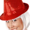 Tomfoolery Red Sequinned Hat Best Sale