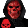 California Costumes Red Skull Light Up Mask Store