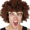 Tomfoolery Redfoo Curly Brown Wig Clearance