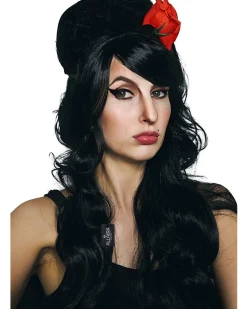 Allaura Wigs and Hair Rehab Beehive Deluxe Black Wig Cheap