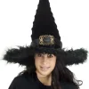 Elope Ridged Witch Plush Hat Hot