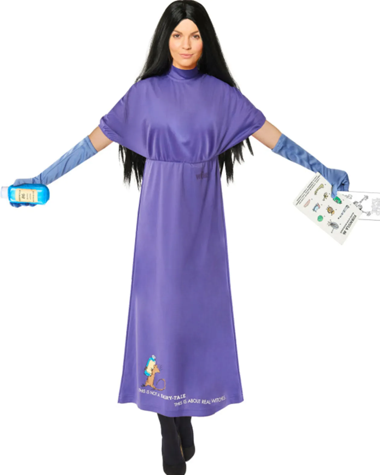 Amscan AU Roald Dahl Grand High Witch Womens Costume Sale