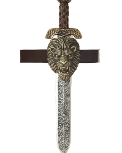 California Costumes Roman Sword With Gold Lion Sheath 61Cm Shop