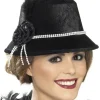 Smiffys 1920S Black Flapper Hat New