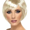 Smiffys 1920S Daisy Blonde Short Bob Wig New
