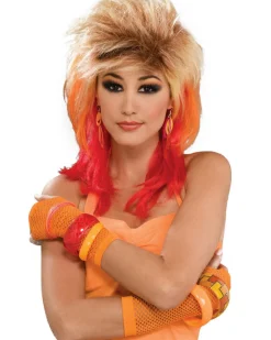 Costume Culture by Franco 80S Glam Multicoloured Wig Best Sale