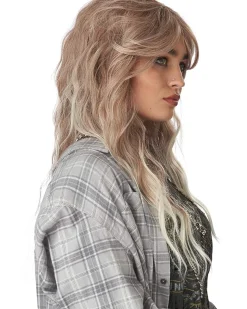 California Costumes 90S Grunge Rocker Long Blonde Wig Best Sale