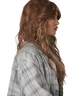 California Costumes 90S Grunge Rocker Long Brown Wig Cheap