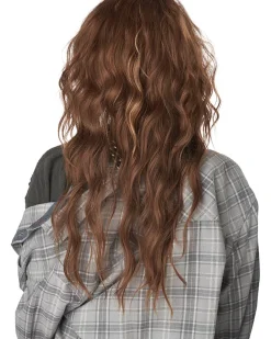 California Costumes 90S Grunge Rocker Long Brown Wig Cheap