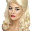 Smiffys 40S Pin Up Blonde Wig Shop
