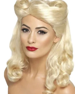 Smiffys 40S Pin Up Blonde Wig Shop