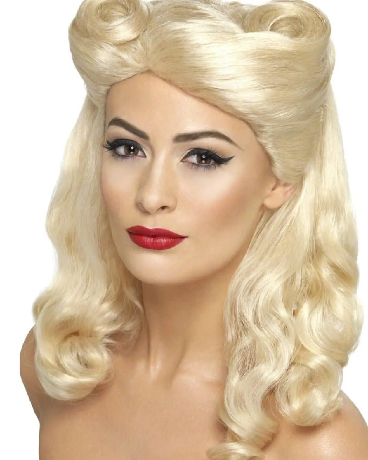 Smiffys 40S Pin Up Blonde Wig Shop