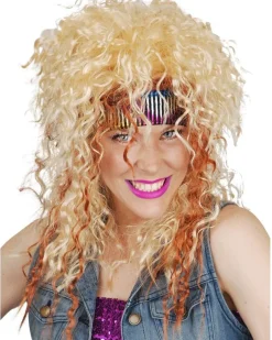 Tomfoolery 80S Rocker Blonde Wig Best