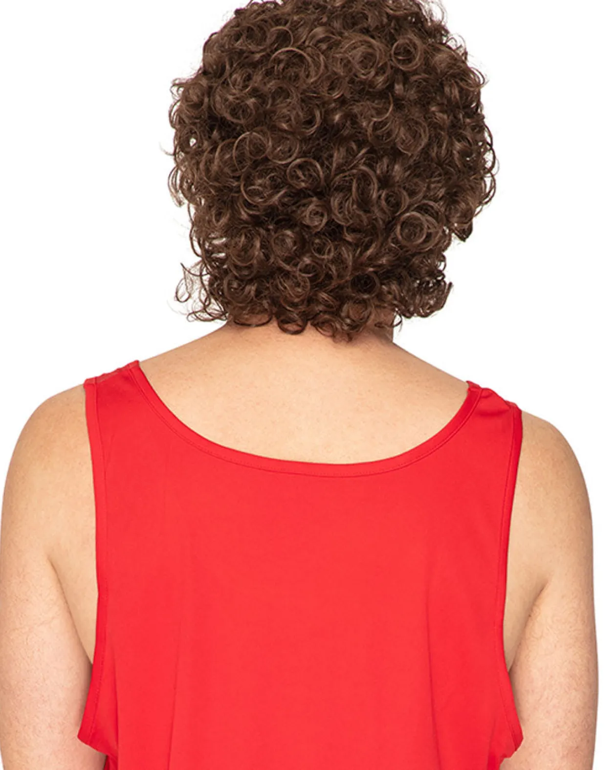 * 70S Stud Deluxe Perm Wig And Moustache Shop