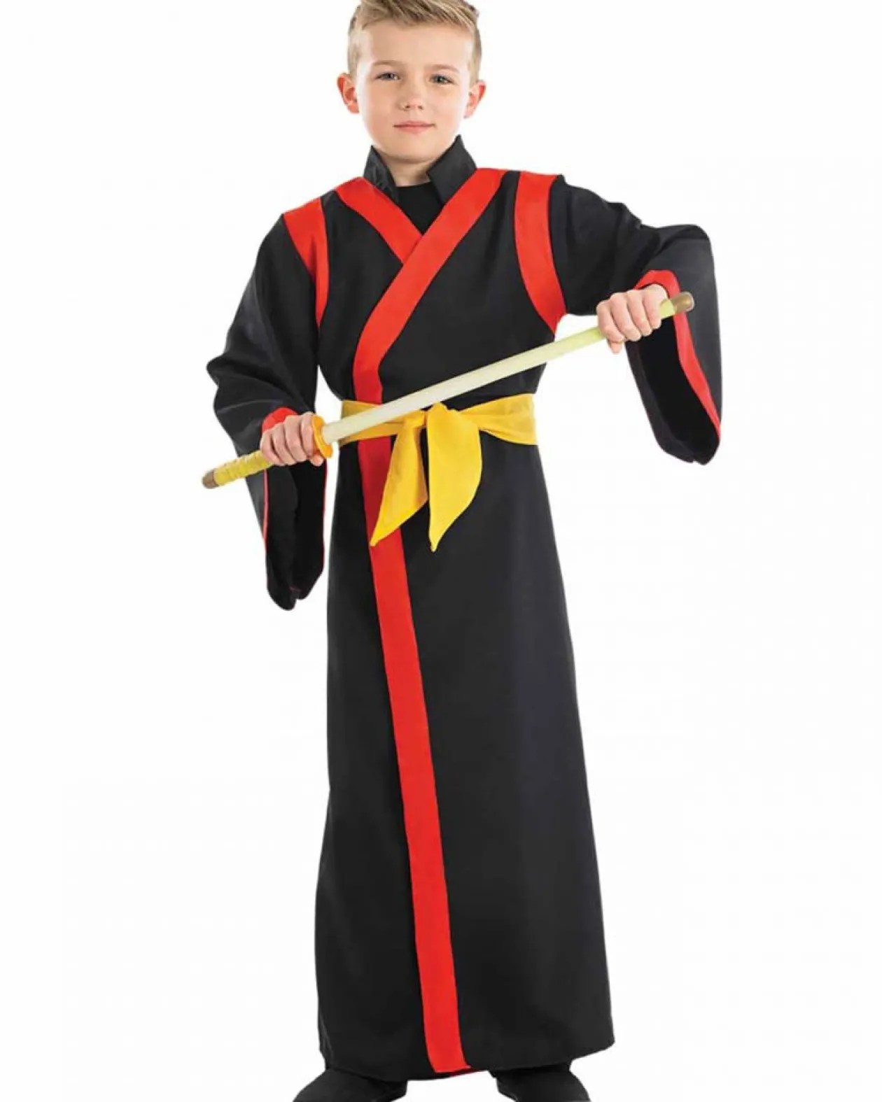 Fun Shack Samurai Ninja Robe Kids Costume Discount
