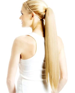 Allaura Wigs and Hair Sandy Blonde Wrap Around 60Cm Deluxe Ponytail Online