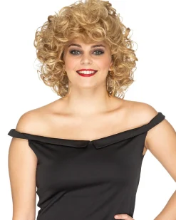 * Sandy Deluxe Curly Blonde Wig Best Sale