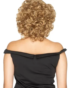 * Sandy Deluxe Curly Blonde Wig Best Sale
