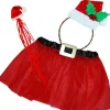 Sweidas Santa Fairy Kids Headband Wand And Tutu Set Hot