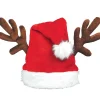 Amscan AU Santa Hat With Antlers Hot