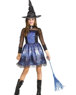 Fun World Sapphire Gothic Witch Girls Costume Best