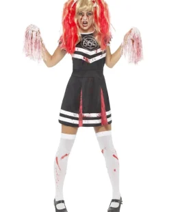 Smiffys Satanic Cheerleader Womens Costume Cheap