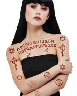 Smiffys Satanic Tattoo Transfers Cheap