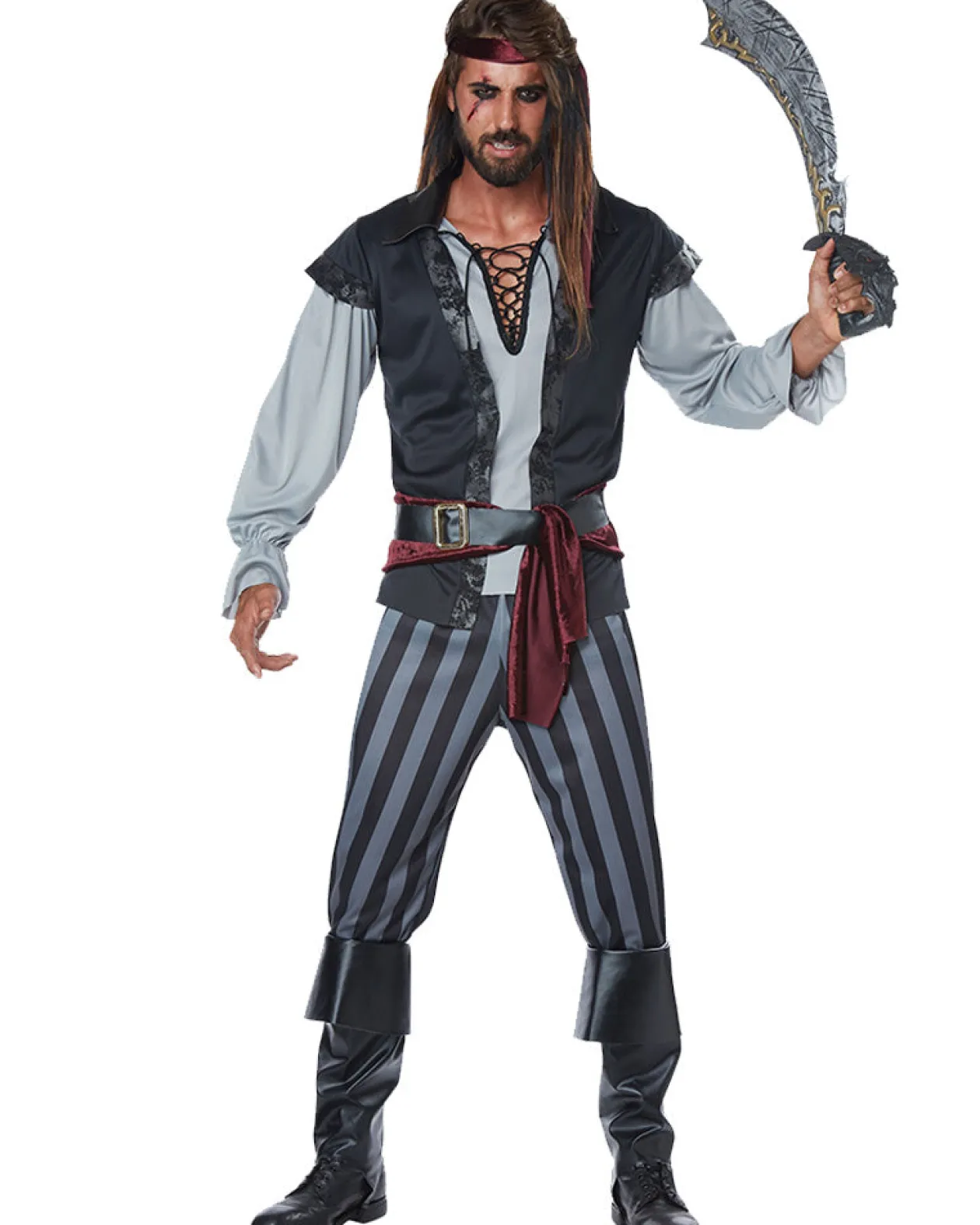 California Costumes Scallywag Pirate Mens Costume Discount