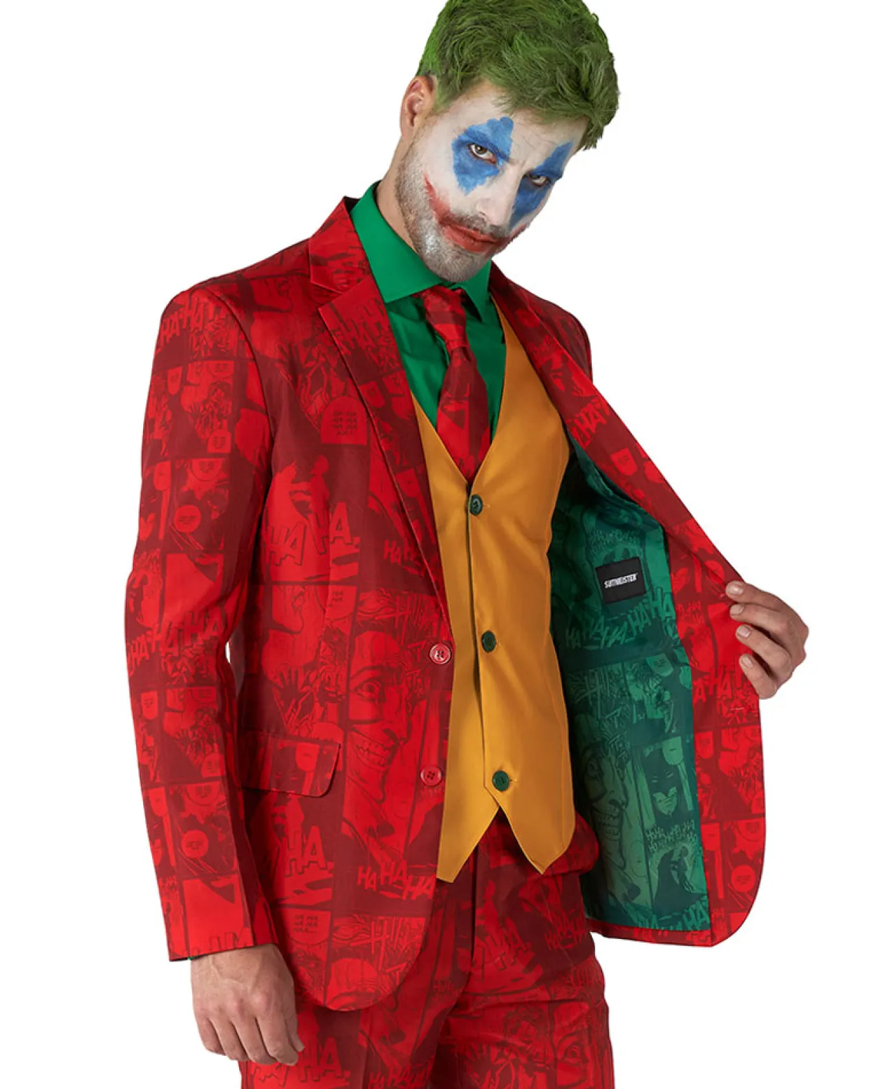 Opposuits Scarlet Joker Mens Suitmeister Hot