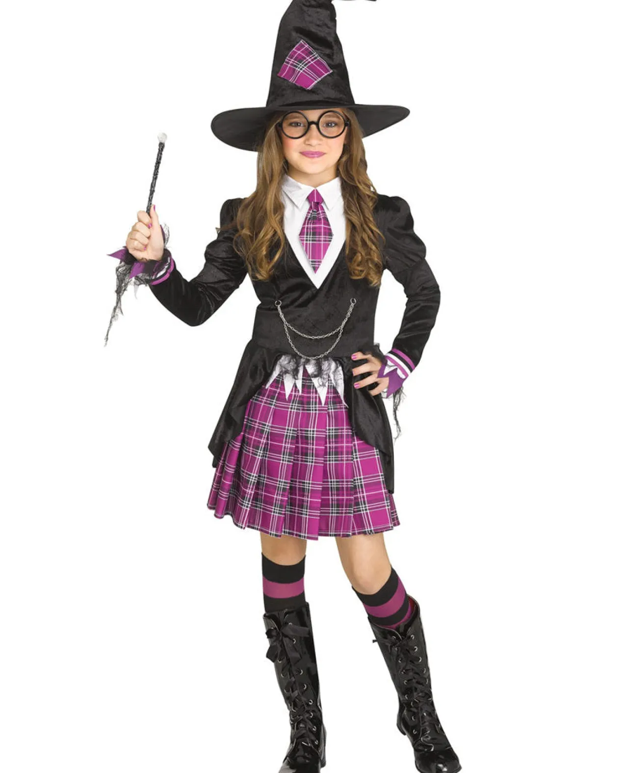 Fun World Schoolgirl Witch Girls Costume Best