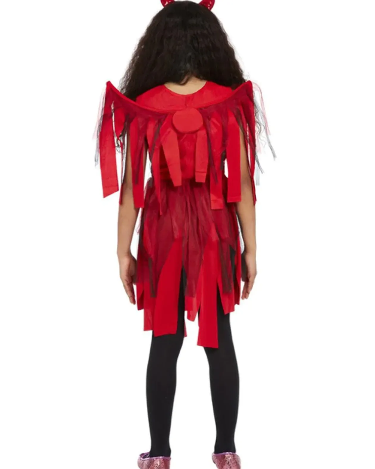 Smiffys Sequin Devil Girls Costume Discount